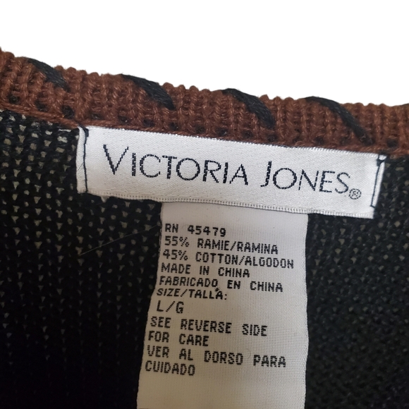 Vintage Embroidered Knit Vest Zip Up Animal Leopard Zebra - Picture 12 of 16